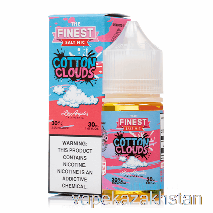 Vape Kazakhstan Cotton Clouds - The Finest Candy Edition Salt Nic - 30mL 50mg